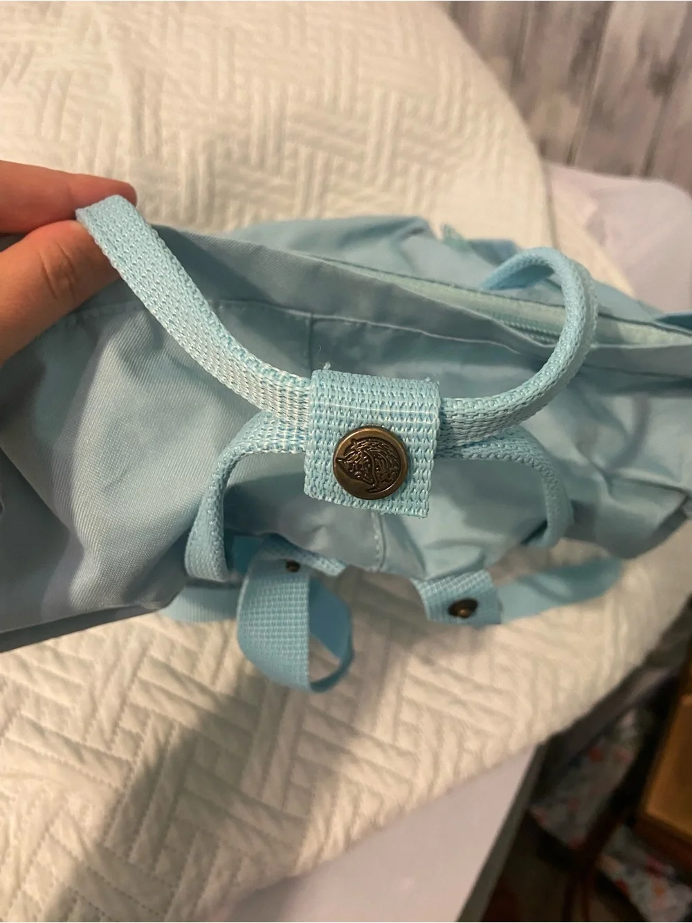 Fjallraven Kanken Light Blue Backpack